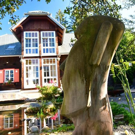 Naturforsthaus Gartenblick Fuer Hunde - Und Naturverbundene Menschen Preitenegg Buitenkant foto